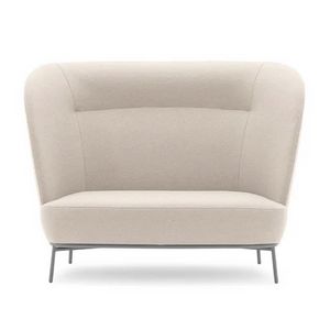 Rose 03953, Divano con schienale alto, gambe in metallo