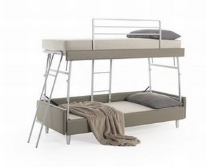Art. 30231 Letto convertibile in 2 letti a castello, Letto imbottito, convertibile in 2 letti a castello