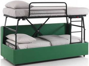 Art. 31214 Divano letto a castello fianchi slim, Divano letto trasformabile in letto a castello
