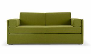 Art. 36508 Divano letto singolo con contenitore, Divano trasformabile in letto singolo, con contenitore