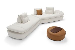 Rebecca, Divano letto componibile, dalle forme arrotondate