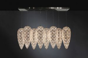 Arabesque Lightfall Sensation x 8, Lampadario extra large