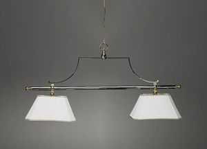Art. 1077-12-00, Lampadario lineare con paralumi rettangolari