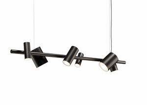 Can Can Linear Suspension Lamp, Lampada multidirezionale a sospensione