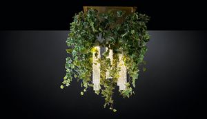 Flower Power Ivy, Lampdario con edera