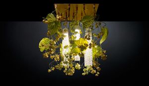 Flower Power Physalis Anthurium, Lampadario a LED