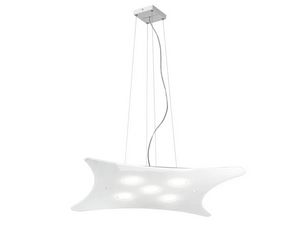 MANTA Art. 264.150 - 264.140, Lampada a sospensione a LED in vetro