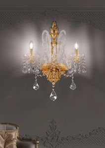 Art. 583/A2, Elegante lampada da parete in stile classico