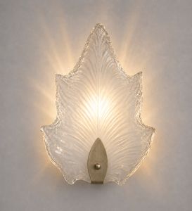Elite 1240/A, Applique outlet in vetro satinato