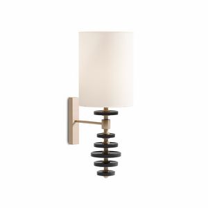 Wave 0675, Lampada da parete con diffusore cilindrico