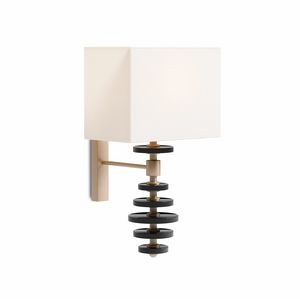 Wave 0679, Lampada da parete con diffusore squadrato