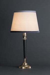 ROYAL HL1083TA-1, Lampada da tavolo in ottone con paralume