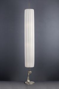 Art. 3109-06-00, Lampada in nickel e seta bianca