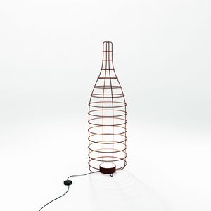 Bottiglia, Lampada moderna a forma di bottiglia