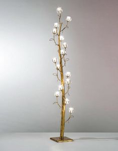 Flora Mp277-185, Lampada da terra con 17 luci a forma di fiori