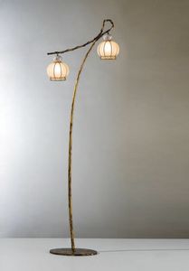 Girasole Vp199-190, Lampada da terra dal design orientale
