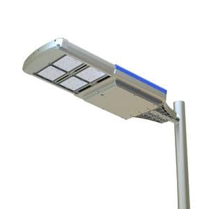 Lampione professionale energia solare led Strada - LS300LED, Lampione stradale a luce solare, con batteria al litio
