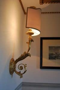 LAMPADA A MURO ART. LM 0019, Lampada classica da muro per ristoranti di lusso
