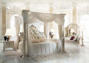 Dream, Letto classico con baldacchino per suite