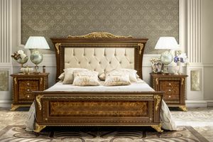 Aida letto, Elegante letto in stile classico