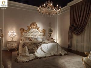 Royal, Camera da letto in legno massello in stile classico