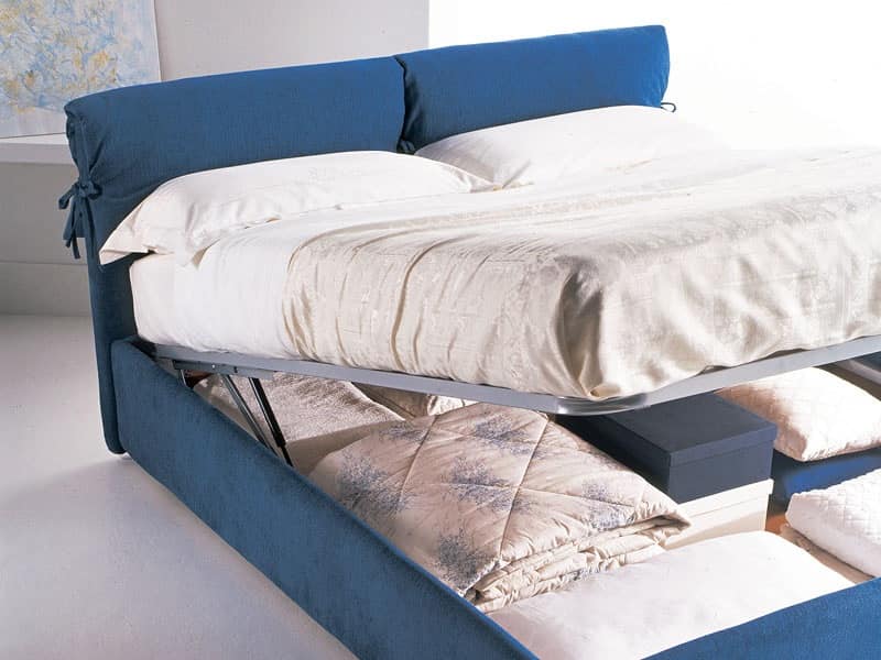 Letto con contenitore: i vantaggi del letto con rete sollevabile