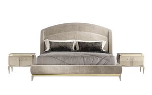 Victor Art. V70, Letto imbottito con base laccata