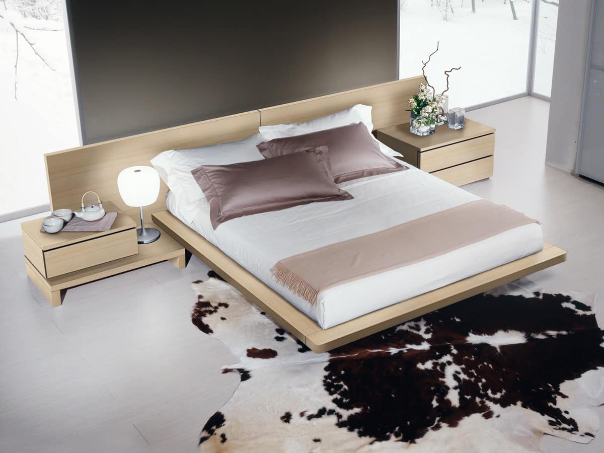 testiera letto in legno  Idee letto, Camera da letto arredamento, Idee  arredamento camera da letto