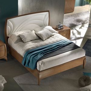 Luna LUNA5177-160, Letto matrimoniale curvo con imbottitura