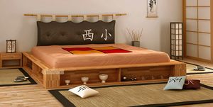 Libroletto, Letto in legno con libreria integrata