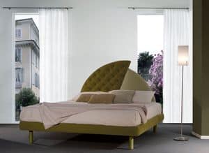 Vogue, Letto imbottito, testata originale, per hotel classici