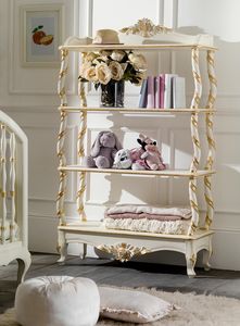 Art. 0102, Etagere in stile classico, in legno intagliato