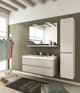 SOHO S15, Mobile lavabo sospeso con cassetti