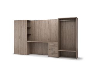 Art. 31042 Composizione da parete business, Composizione per camera d'albergo business o da smart working