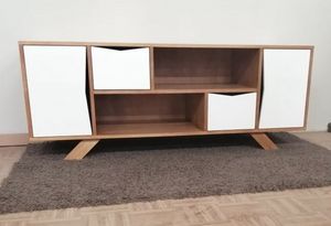 Art. 115, Porta tv moderno in legno massello