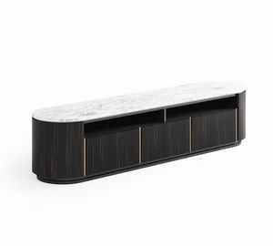 Hamilton 0134, Mobile porta tv dalle forme arrotondate
