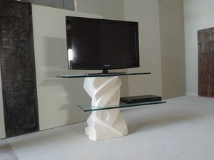 Picasso porta TV, Porta tv con piani in cristallo orientabili