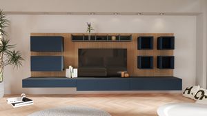 Boiserie 01.1, Mobile per zona giorno con boiserie