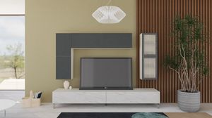 Soggiorno 14.1, Composizione elegante per arredo living