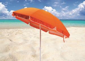 Ombrellone cotone doppio spiaggia mare  TR200COT, Ombrellone di qualit in tessuto adatto per la spiaggia