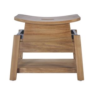 Bhumi 03C9, Panca monoposto in legno di teak
