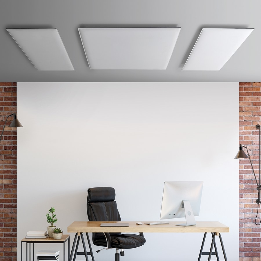 Oversize ceiling, Pannelli fonoassorbenti da soffitto