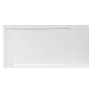 Forma cover L - sp. 4 cm, Piatto doccia rettangolare, su misura, per hotel