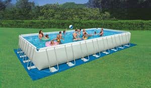 Piscina fuori terra Intex - 28372, Piscina fuori terra, rettangolare, per esterni