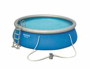 Piscina Fuori Terra Rotonda Bestway 57289 Fast Set 457x122 cm - 57289, Piscina tonda per giardino