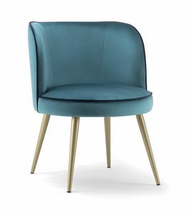 CANDY LOUNGE CHAIR 061 POL, Poltroncina dal design contemporaneo