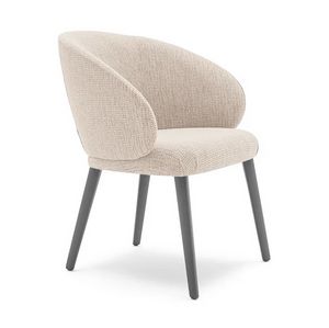 Lily 04531, Poltroncina imbottita con forme arrotondate