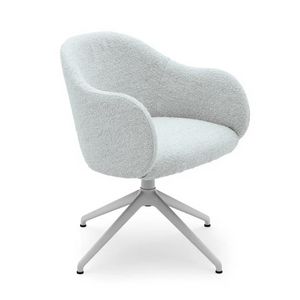 Airy 06132, Poltroncina girevole con base 4 razze in alluminio