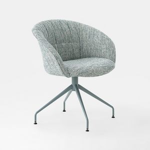 Konny Soft, Poltroncina con mobida imbottitura, base metallo