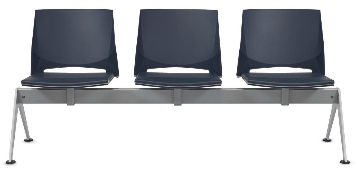 TREK 042/B3, Seduta su barra con tre sedute
